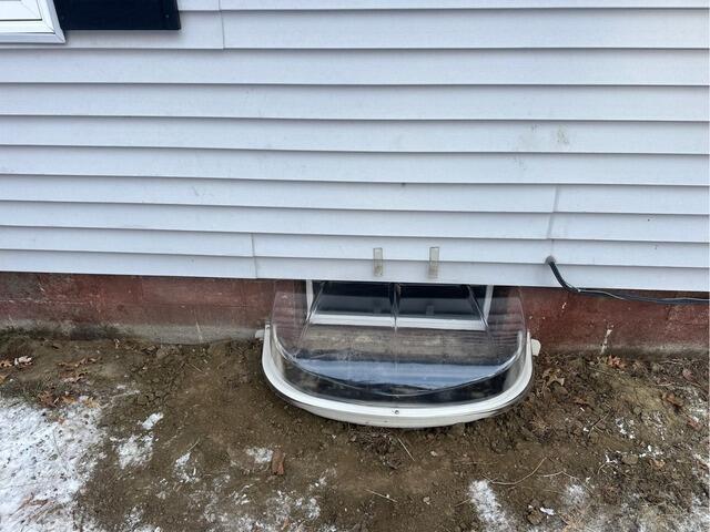 Replacing Window Wells in Hadley, MA - After Photo