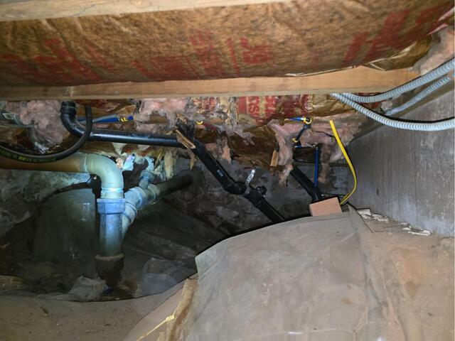 Encapsulating a Crawl Space in East Longmeadow, MA - Before Photo