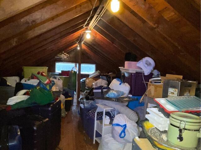 Insulating an Attic in West Hartford, CT - Before Photo