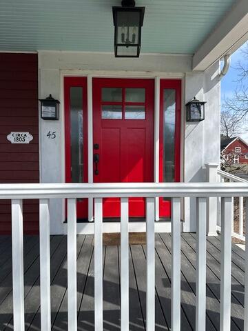 Replacing a Front Door in East Longmeadow, MA - After Photo
