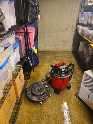 Protecting a Basement from Water in Williamstown, MA - Before Photo