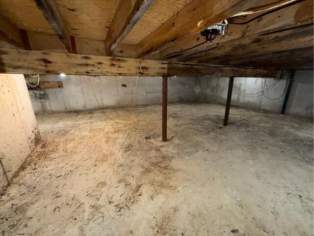 Removing Mold from a Crawl Space in Ludlow, MA - After Photo