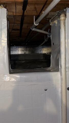 Encapsulating a Crawl Space in Pittsfield, MA - After Photo