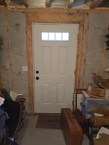 Installing Insulation Boards on Basement Walls in Holyoke, MA - Before Photo