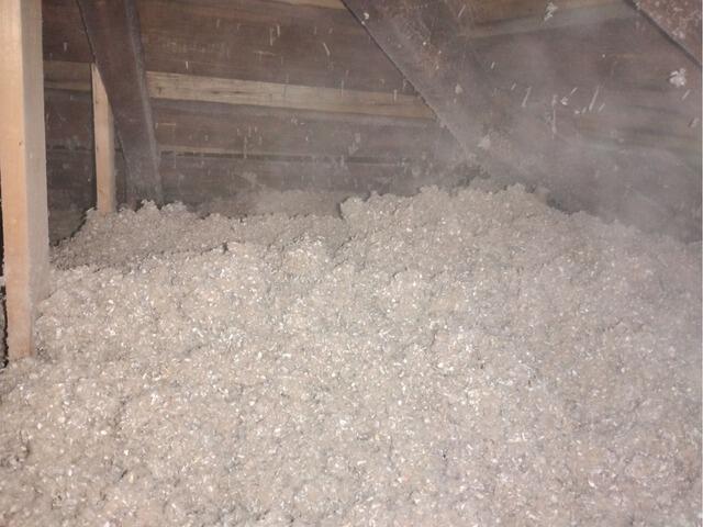 Insulating an Attic with TruSoft™ Cellulose in Windsor, CT - After Photo