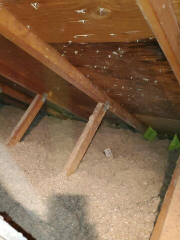 Insulating an Attic in New London, CT - After Photo