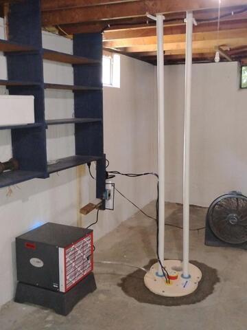 Replacing a Sump Pump in Chicopee, MA - After Photo