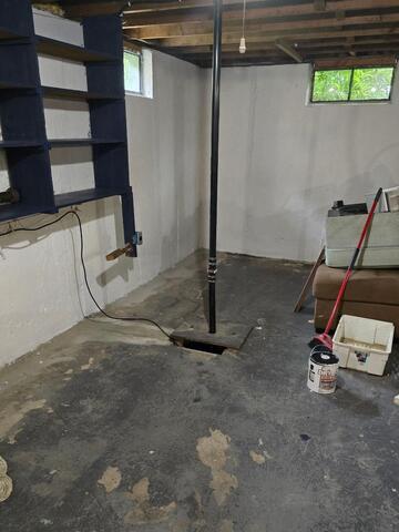 Replacing a Sump Pump in Chicopee, MA - Before Photo