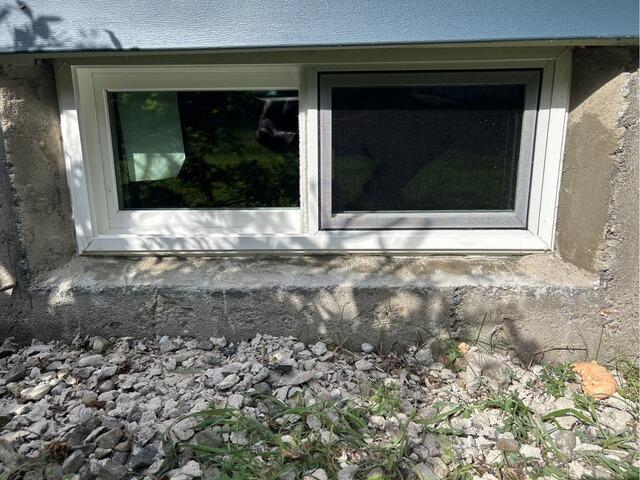 Replacing Basement Windows in Feeding Hills, MA - After Photo