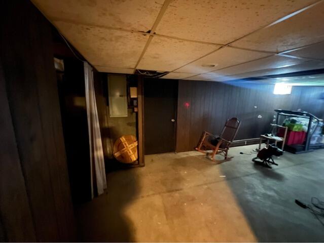 Insulating a Basement in Holyoke, MA - Before Photo