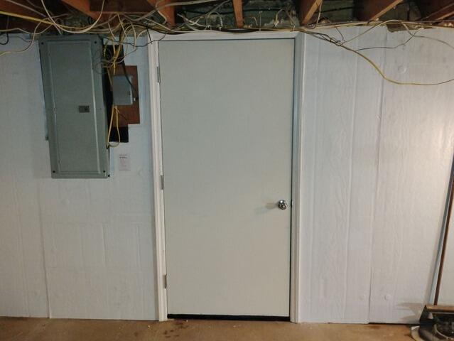 Insulating a Basement in Holyoke, MA - After Photo