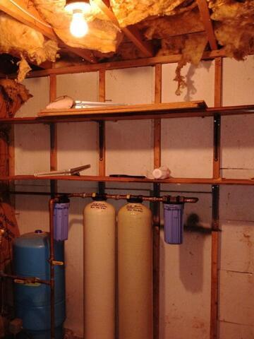 Insulating a Basement in Amston, CT - Before Photo
