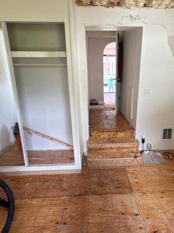 Installing Flooring in a Home in Holyoke, MA - Before Photo