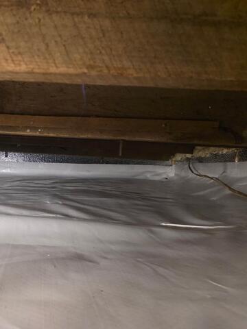 Encapsulating a Crawl Space in West Suffield, CT - After Photo