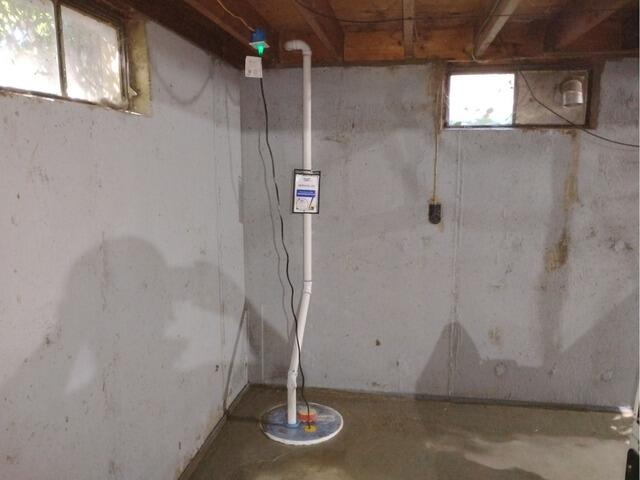 Installing a Waterproofing System in Enfield, CT