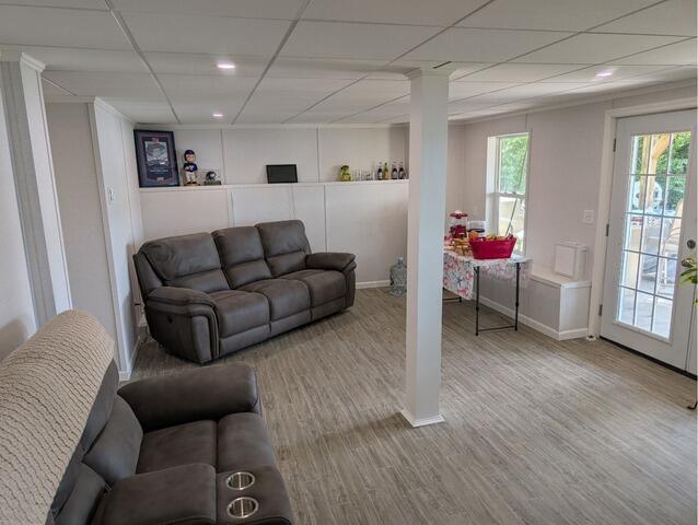 Finishing a Basement in Holland, MA - After Photo