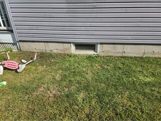 Installing an Egress Window in Cheshire, MA.