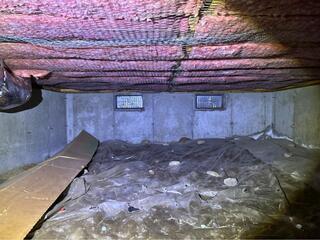 Insulating a Crawl Space in Shrewsbury, MA