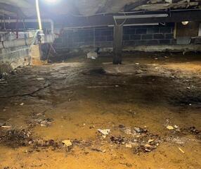 Encapsulating a Crawl Space in Mystic, CT