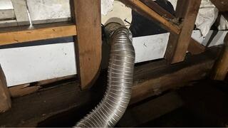 Replacing a Duct for a Bath Fan in Colebrook, CT