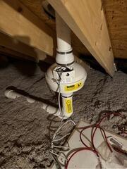 Activating a Radon Mitigation System in Rutland, MA