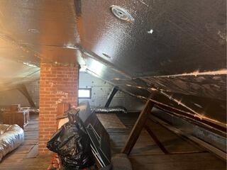 Insulating an Attic Using our SuperAttic™ System in Bristol, CT