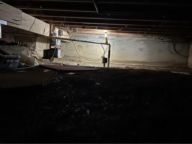 Crawl Space Repair in Morrow, OH - Before Photo