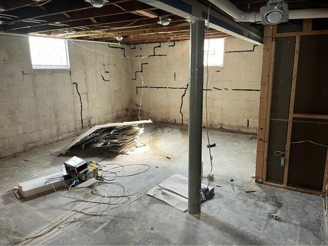 Leaky Basement Wall Repair in Cincinnati, Ohio