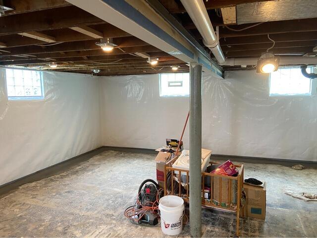 Leaky Basement Wall Repair in Cincinnati, Ohio
