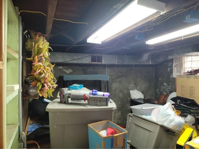 Wet Basement Transformation in Cincinnati, Ohio - Before Photo