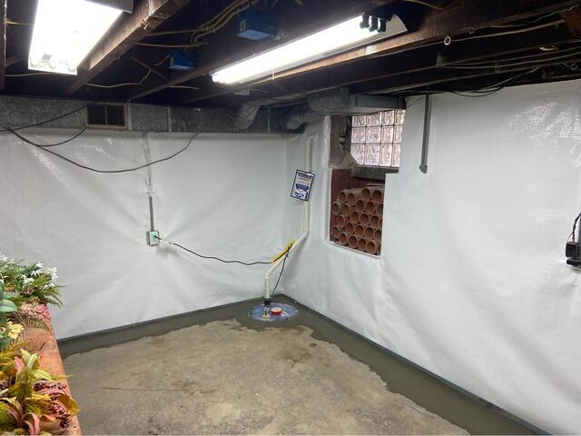 Wet Basement Transformation in Cincinnati, Ohio - After Photo