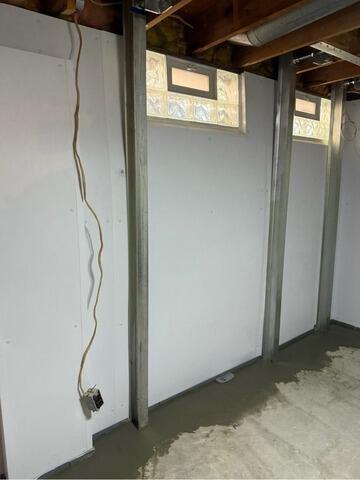 Basement Wall Repair in Milford, Ohio - After Photo