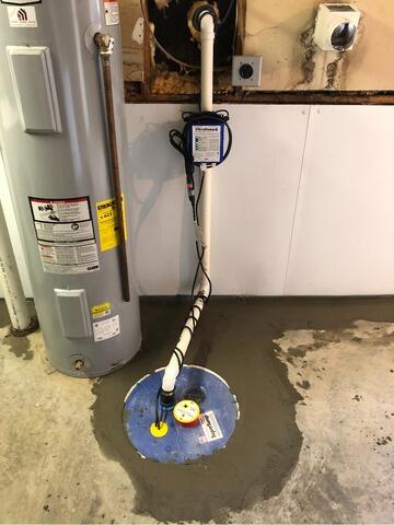 Sump Pump Replacement in Independence, Kentucky - After Photo