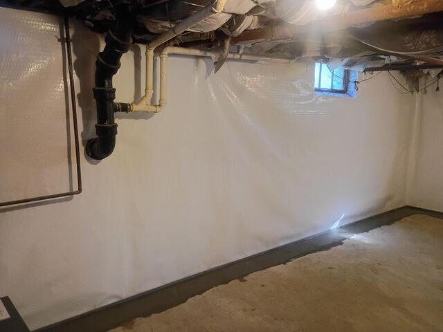 Basement Waterproofing in Pleasant Hill, Ohio - After Photo