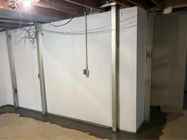 Basement Wall Repair System in Florence, Kentucky - After Photo