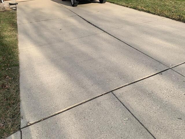 Concrete Driveway Repair in Mayslick, Kentucky - Before Photo