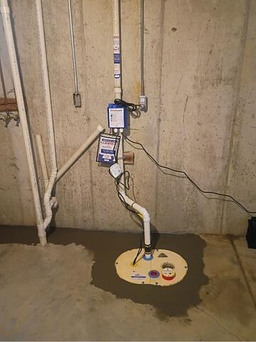 Sump Pump Replacement in Maineville, Ohio - After Photo