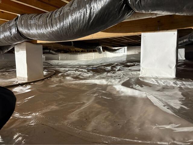 Crawl Space Encapsulation in Jamestown, Ohio