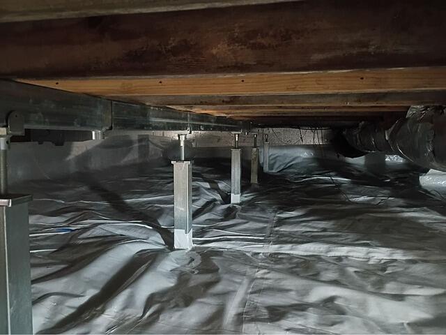 Crawl Space Repair in Franklin, OH - After Photo