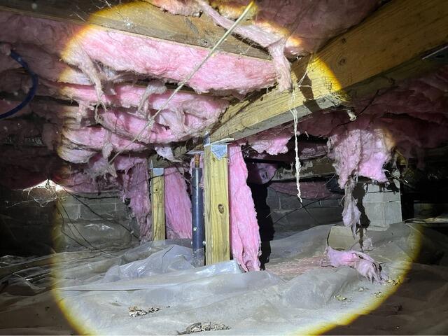Crawl Space Repair in Franklin, OH - Before Photo