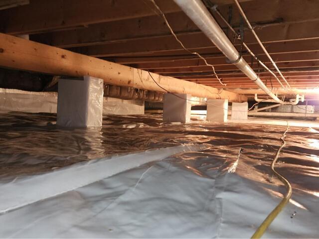 Crawl Space Repair in Sabina, OH - After Photo
