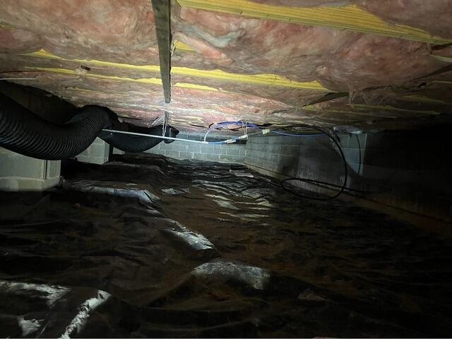 Crawl Space Repair in West Harrison, IN - Before Photo
