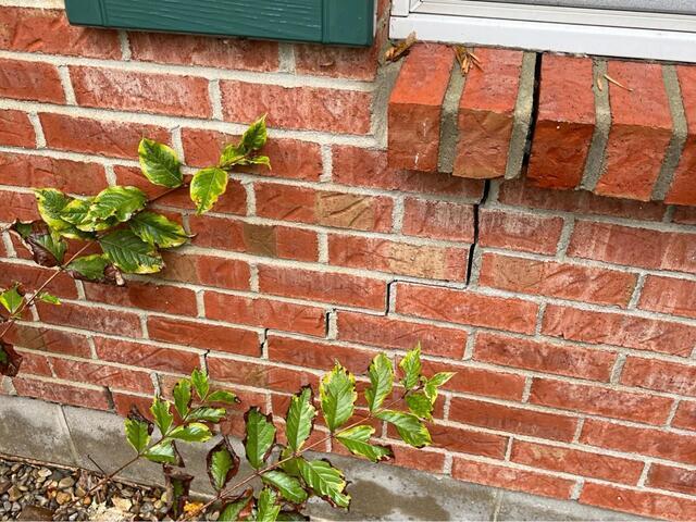 Foundation Repair in Russellville, Ohio - Before Photo
