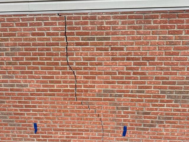 Foundation Repair Company in Lawrenceburg, IN - Before Photo