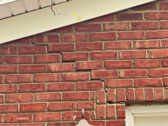 Piering System in Verona, Kentucky - Before Photo
