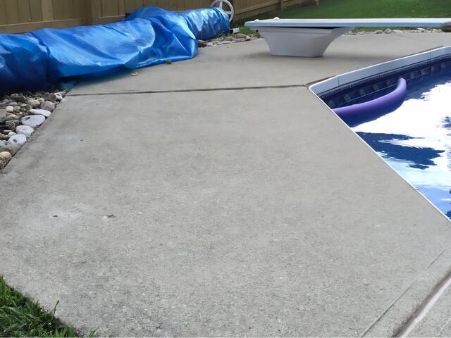 Fixing Broken Concrete Around a Pool Area in Monroe, Ohio