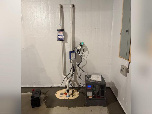 Basement Waterproofing Company in Morrow, Ohio - After Photo