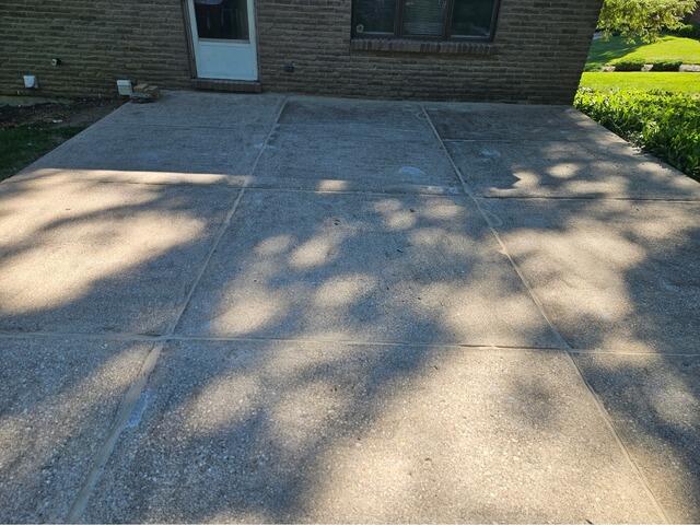 Concrete Patio Leveling in Cincinnati, OH - After Photo