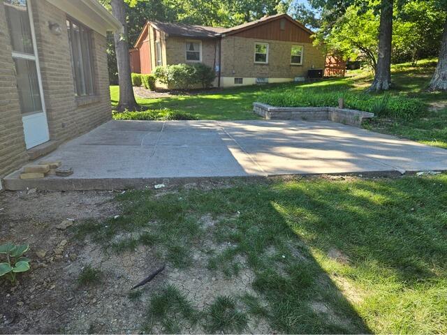 Concrete Pad Lifting in Cincinnati, OH - After Photo
