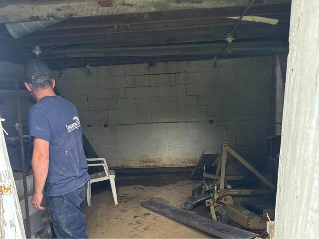Wall Anchors in Walton, KY - Before Photo